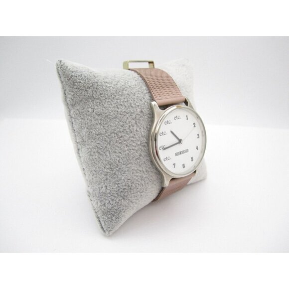 Vtg Women 1995 Timex Joe Boxer "ETC" Quartz WR Analog 35mm Round Watch (G309) - Picture 6 of 10